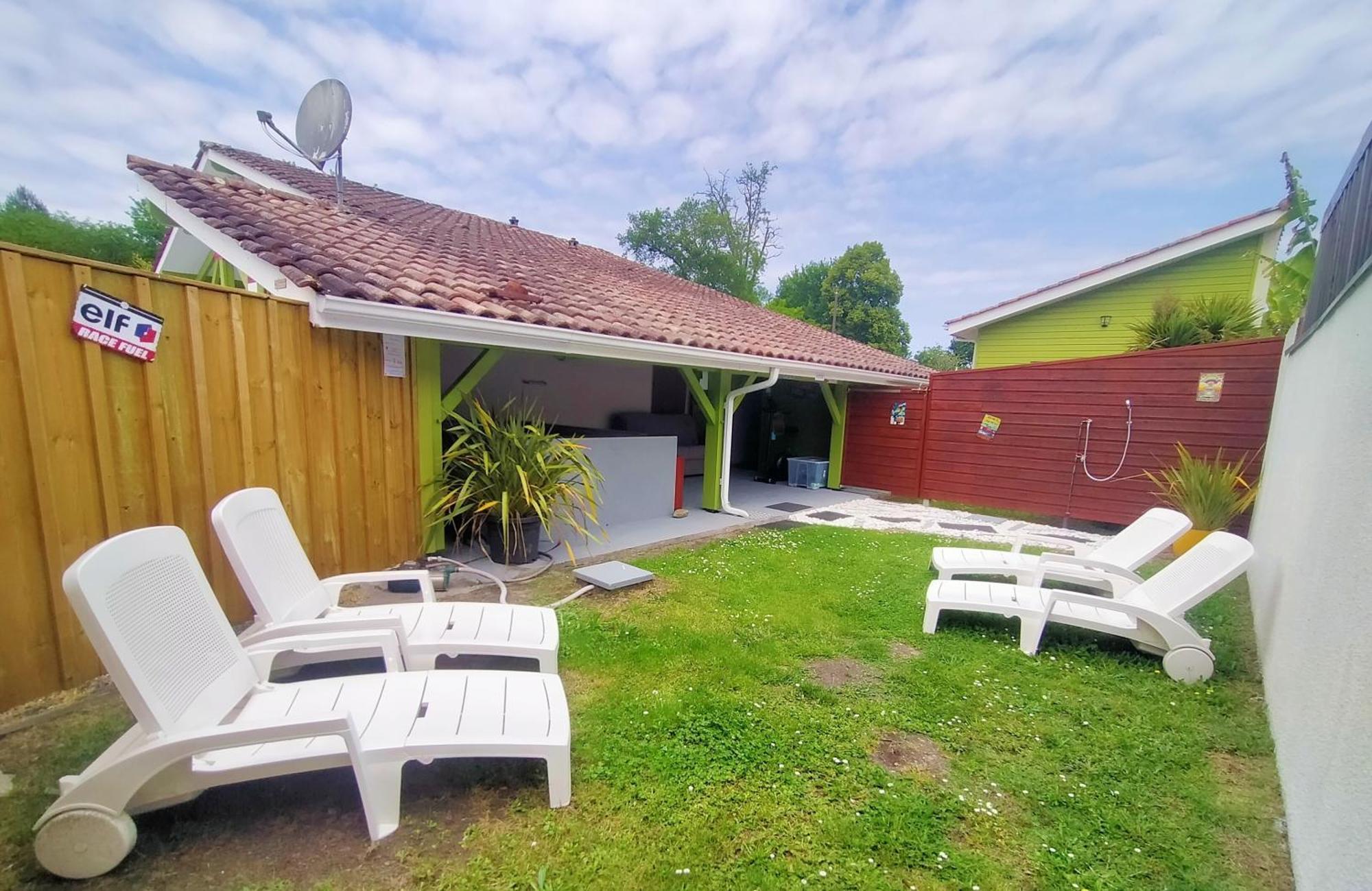 Gite Avec Piscine Et Espace Bien-Etre Partages Entre Bordeaux Et Lacanau Ocean (Adults Only) Brach Exterior foto