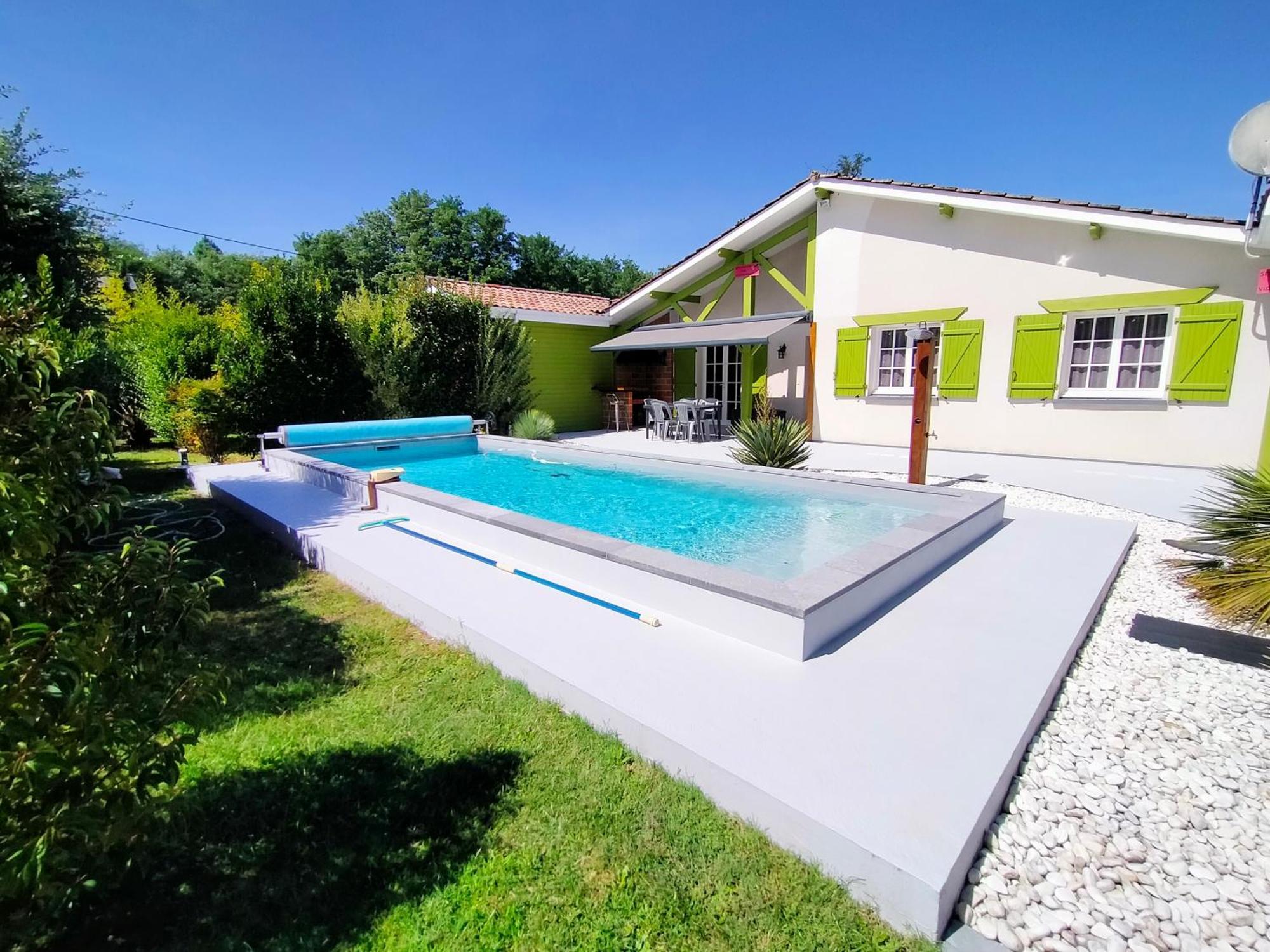 Gite Avec Piscine Et Espace Bien-Etre Partages Entre Bordeaux Et Lacanau Ocean (Adults Only) Brach Exterior foto